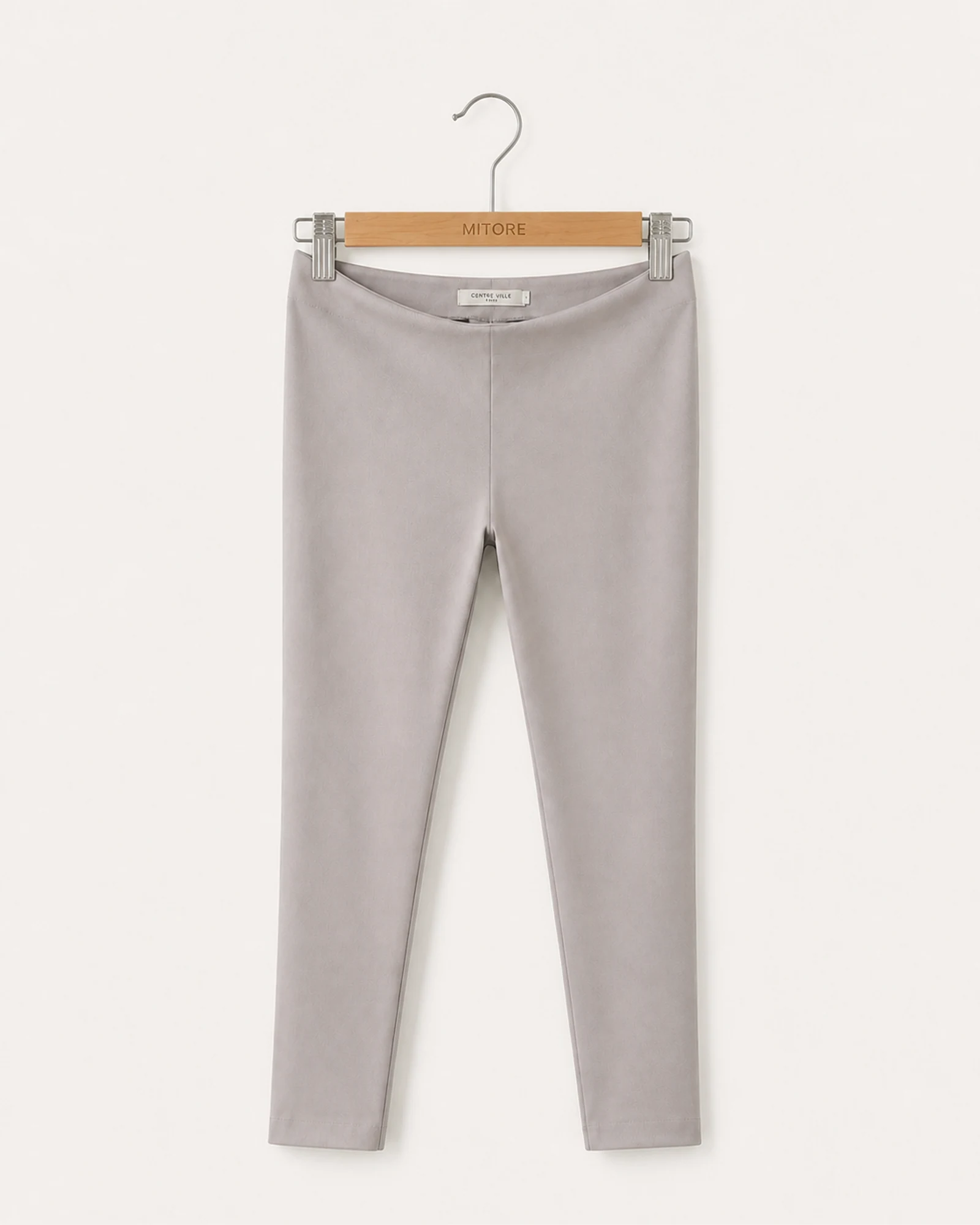 Vista frontal de leggings centre ville paris topo y beige talla s
