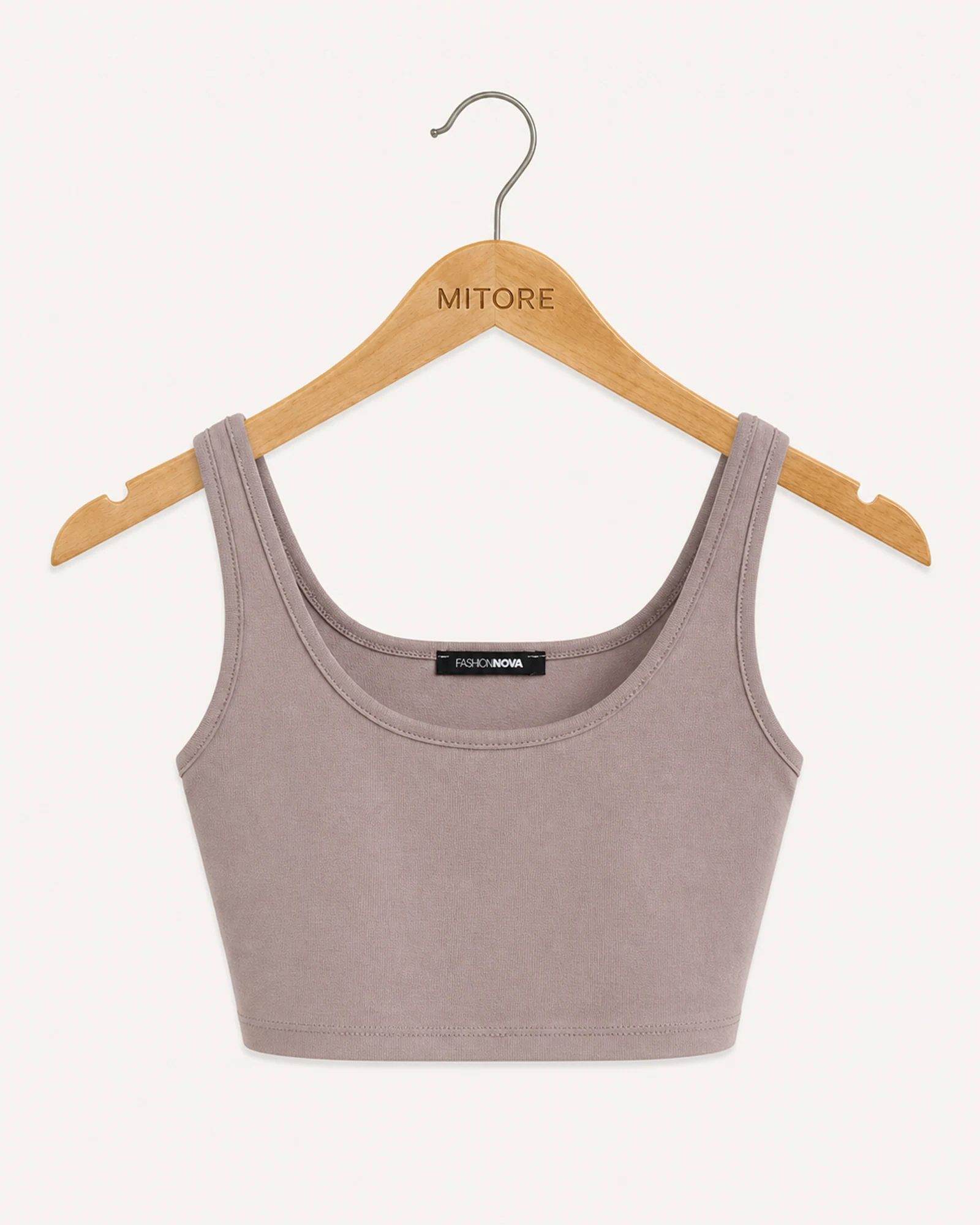 Vista frontal de top fashion nova topo talla por confirmar