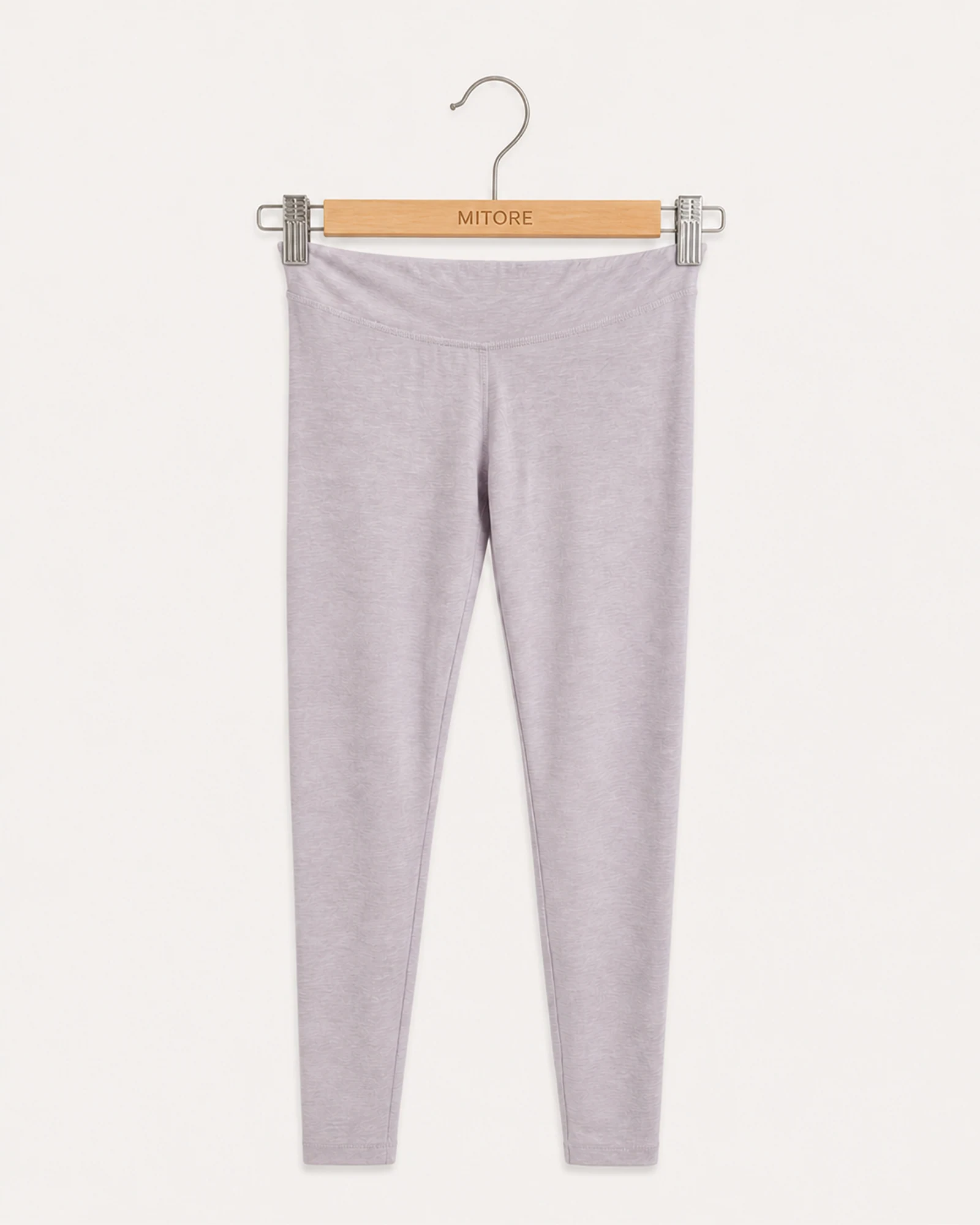 Vista frontal de leggings 90 degree by reflex pale pink talla us s / eur s / aus s / bra p